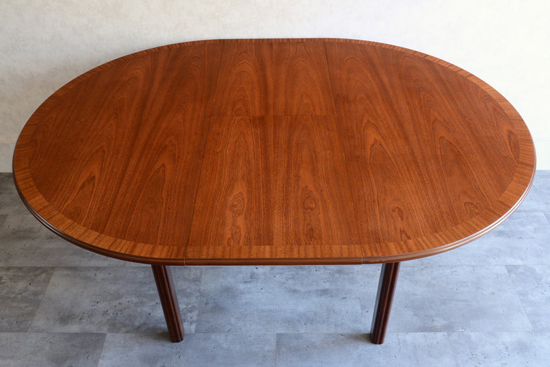 N様見学予約商品 G-PLAN ジープラン エクステンション ラウンドテーブル 87 (天板剥離再塗装）