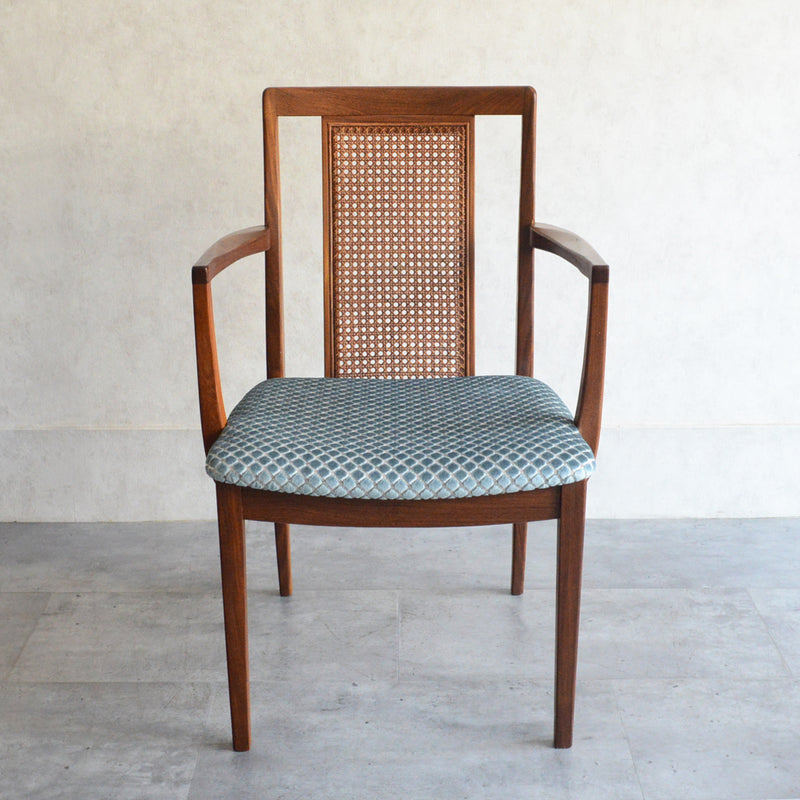 G-PLAN ジープラン　ラタンバック アームチェア 03（張替済）