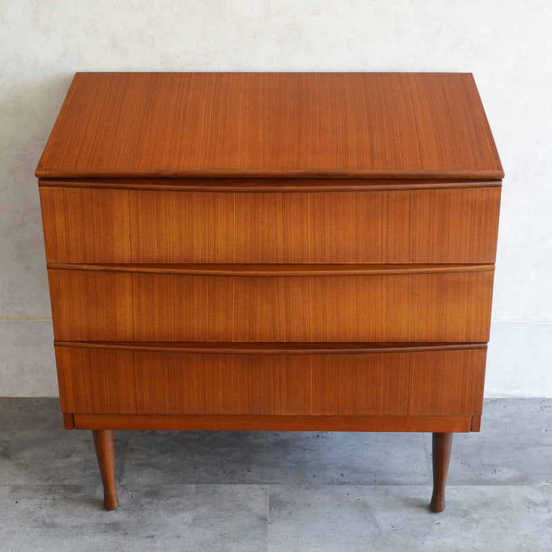 60s イギリス ヴィンテージ チェスト11 (3段）