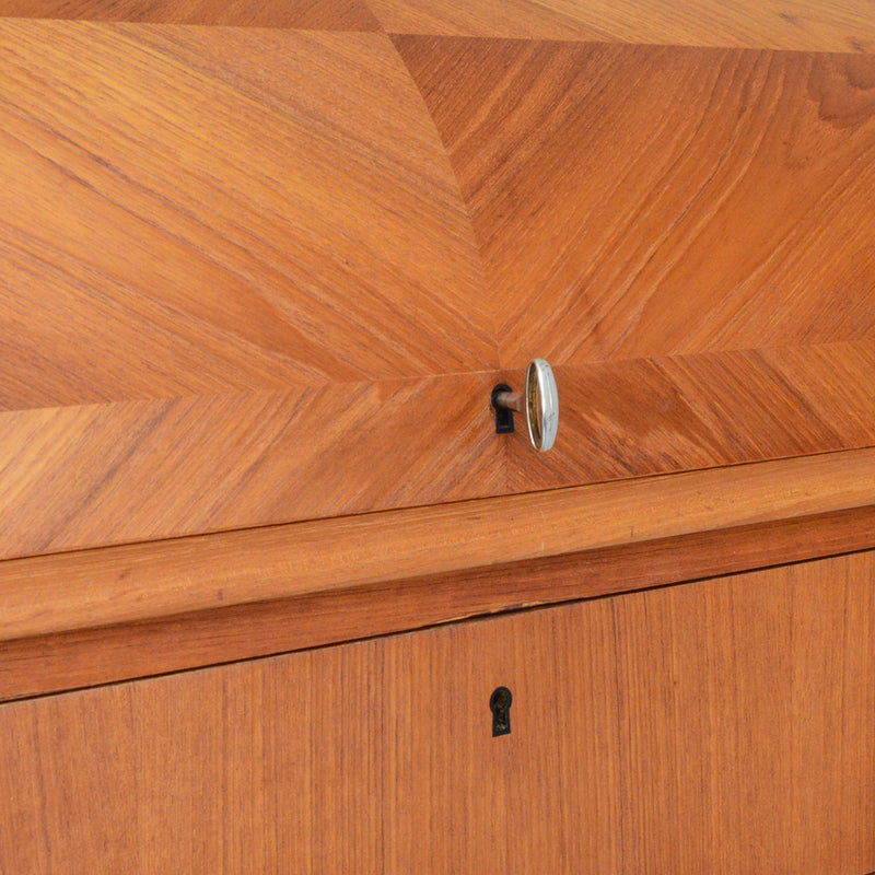 T様見学ご予約品　北欧 Markaryds Mobelindustri　ロールトップ ビューロー5-87(鍵付）