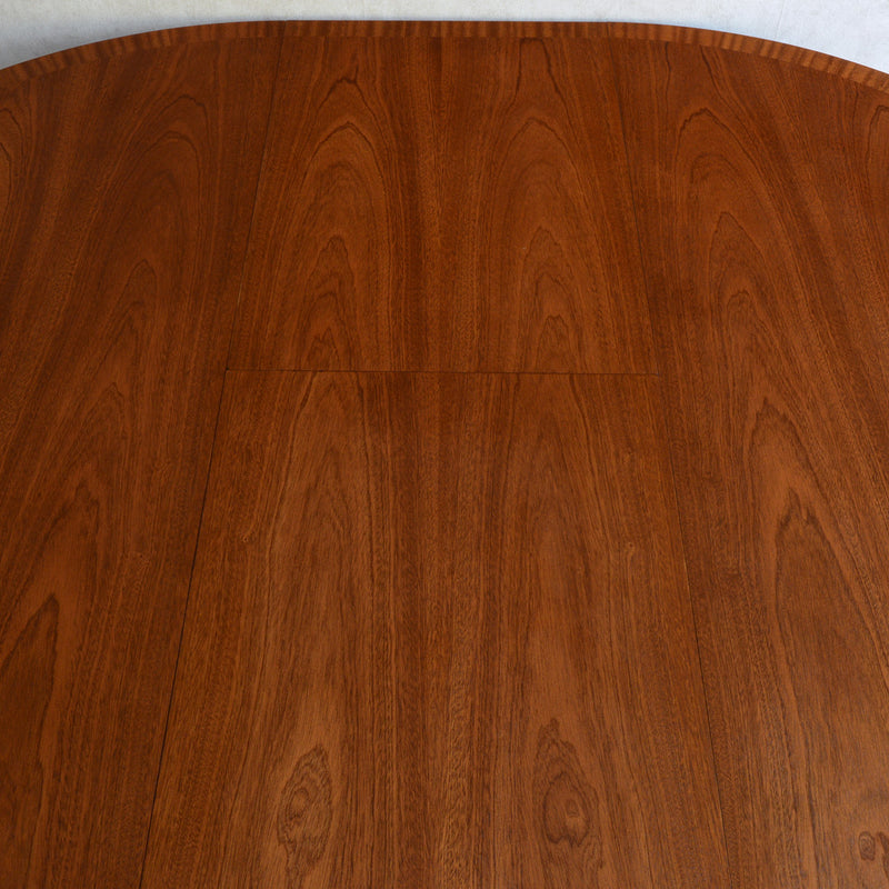 N様見学予約商品 G-PLAN ジープラン エクステンション ラウンドテーブル 87 (天板剥離再塗装）