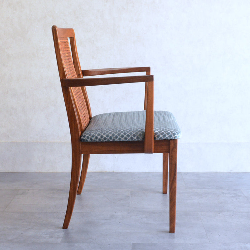 G-PLAN ジープラン　ラタンバック アームチェア 03（張替済）