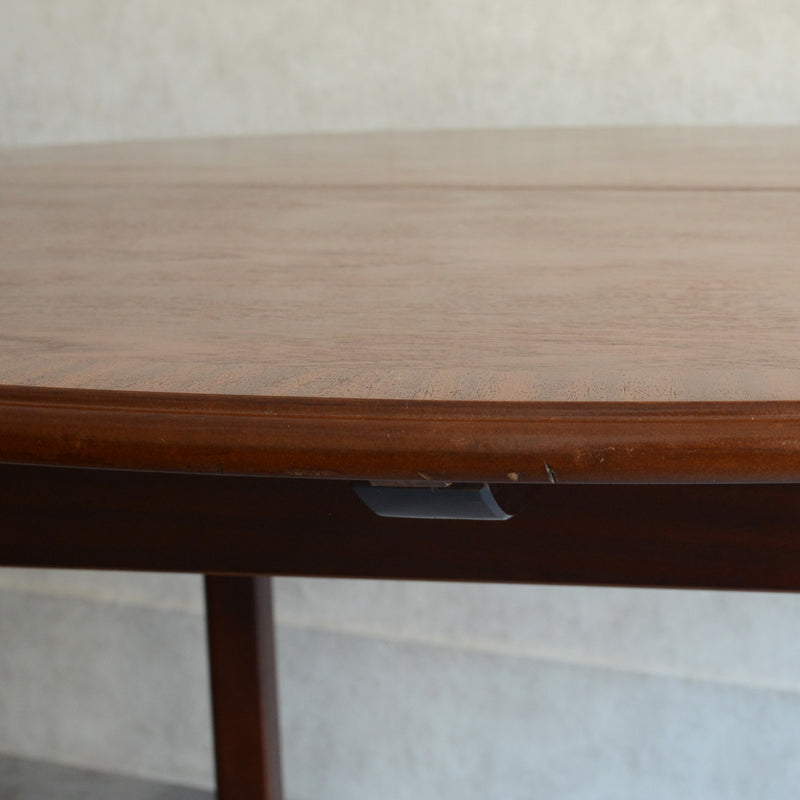 N様見学予約商品 G-PLAN ジープラン エクステンション ラウンドテーブル 87 (天板剥離再塗装）