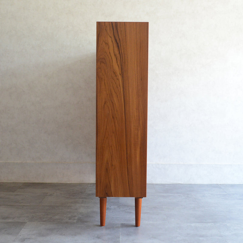 デンマーク Poul Hundevad チーク 4段 ブックシェルフ 6-40