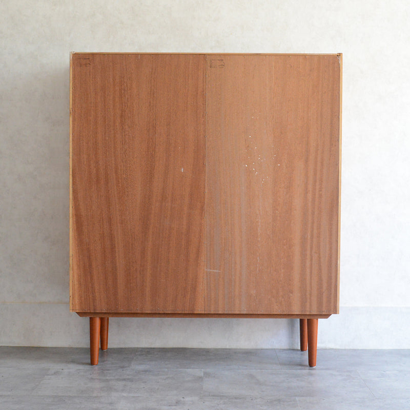 デンマーク Poul Hundevad チーク 4段 ブックシェルフ 6-40