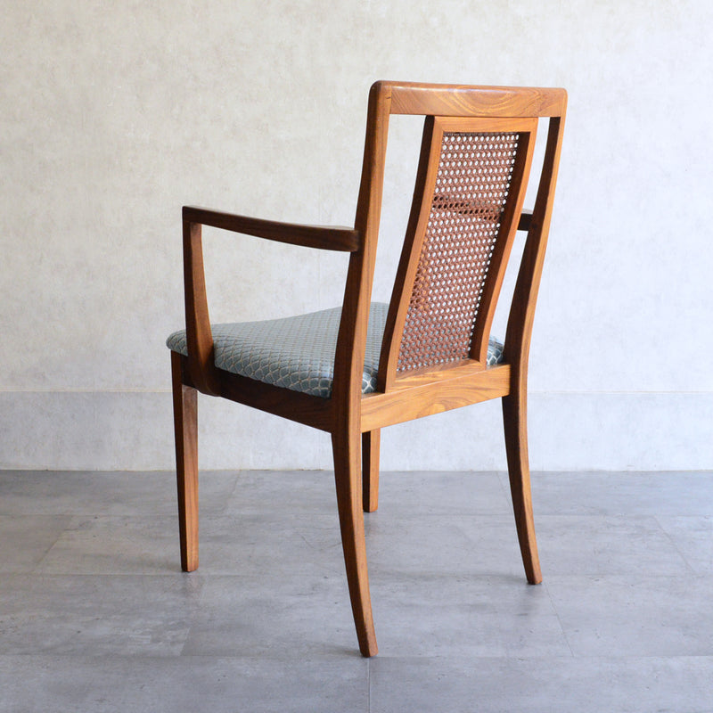 G-PLAN ジープラン　ラタンバック アームチェア 03（張替済）