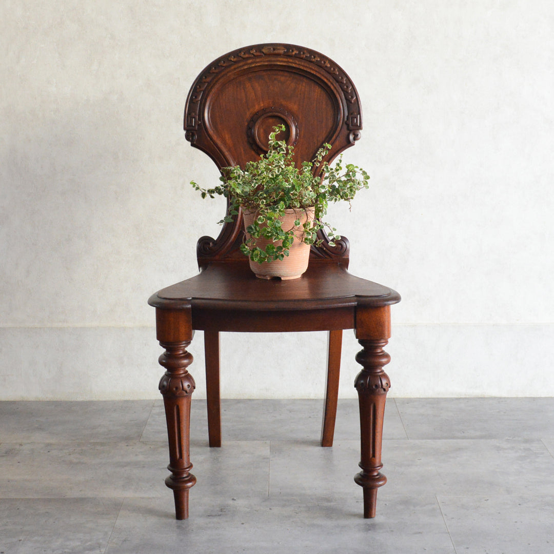 リージェンシー様式 ホールチェア一（玄関用椅子）８