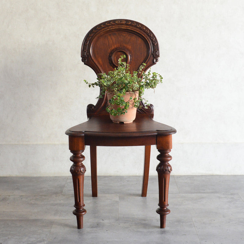 リージェンシー様式 ホールチェア一（玄関用椅子）８