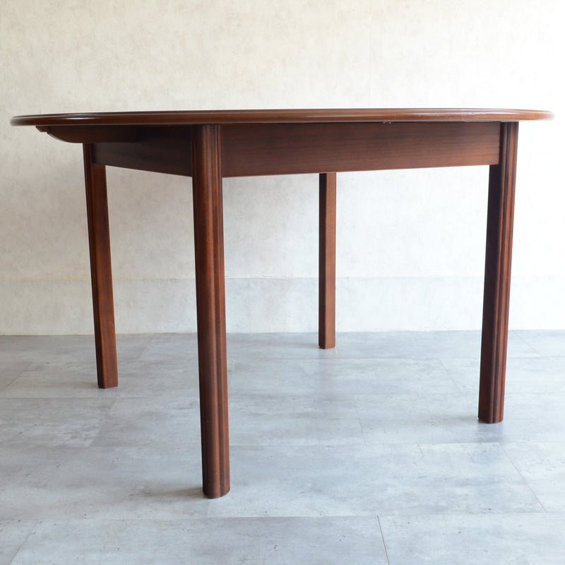 N様見学予約商品 G-PLAN ジープラン エクステンション ラウンドテーブル 87 (天板剥離再塗装）