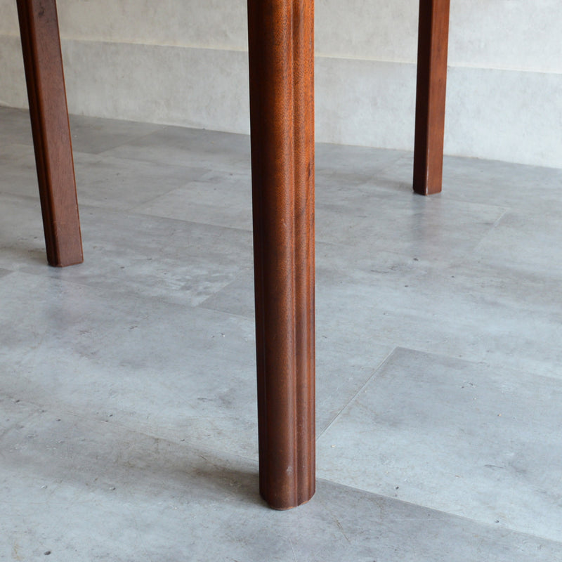 N様見学予約商品 G-PLAN ジープラン エクステンション ラウンドテーブル 87 (天板剥離再塗装）