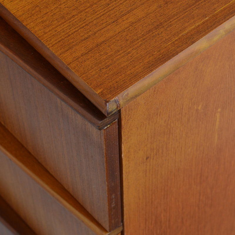 60s イギリス ヴィンテージ チェスト11 (3段）