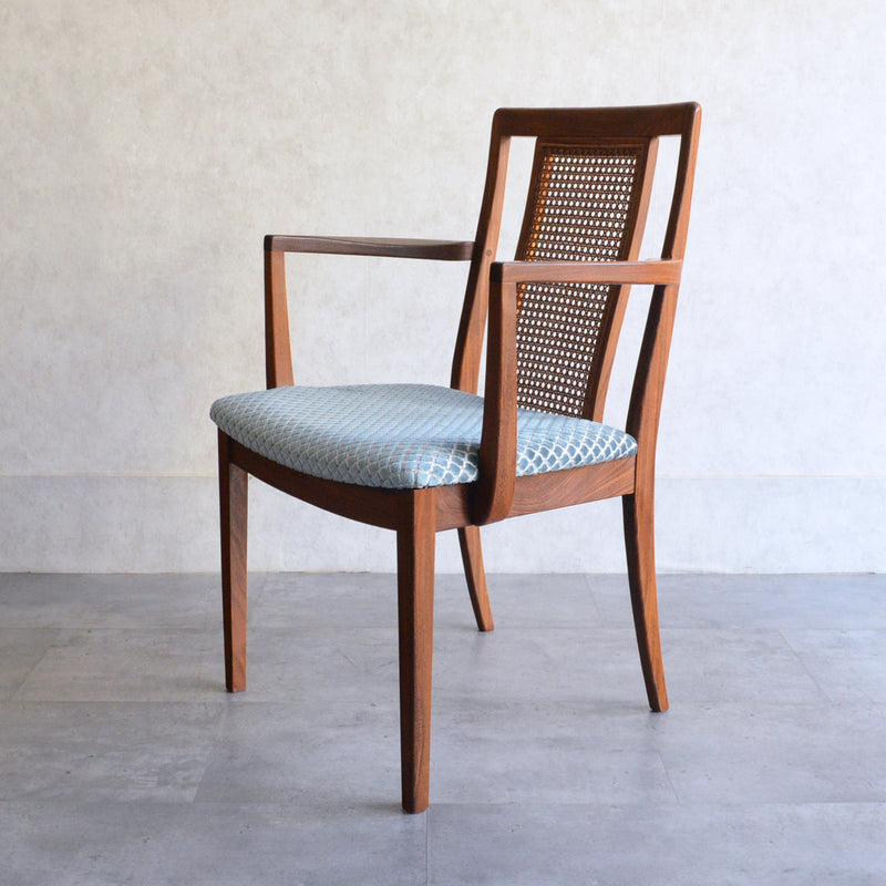 G-PLAN ジープラン　ラタンバック アームチェア 03（張替済）