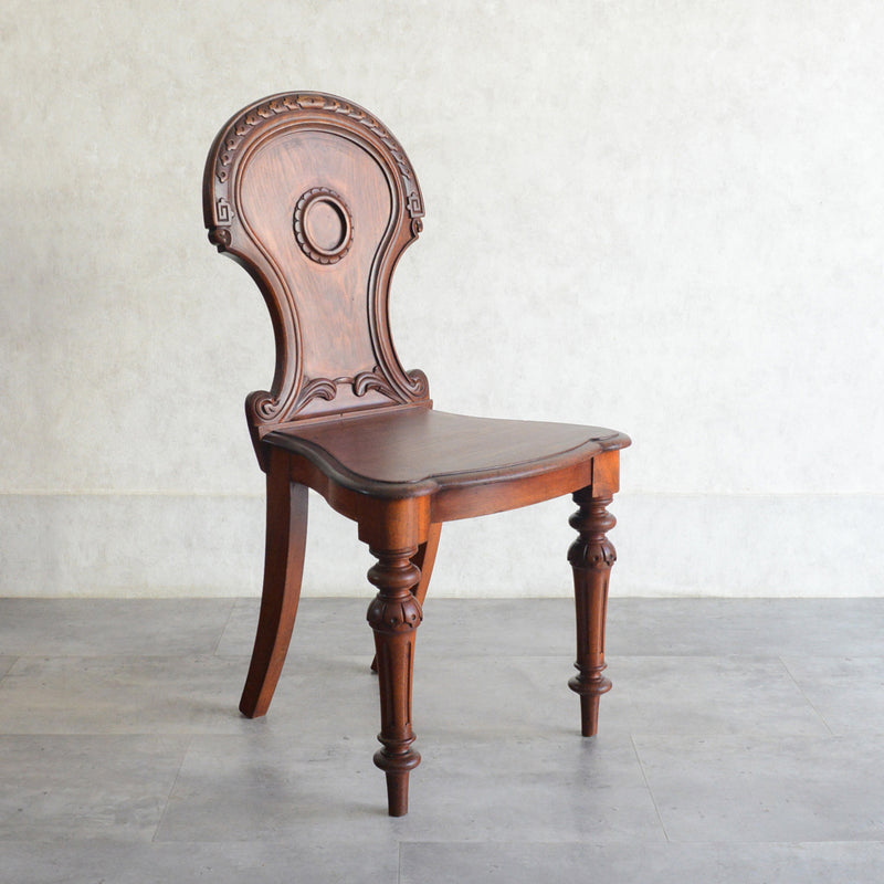 リージェンシー様式 ホールチェア一（玄関用椅子）８