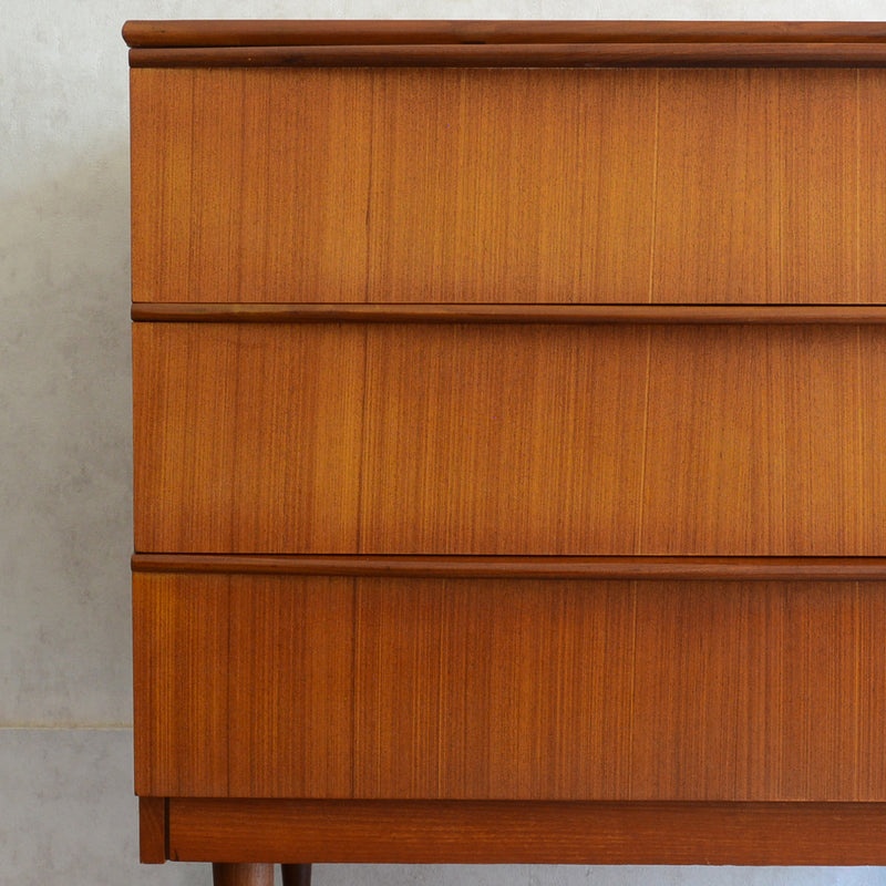 60s イギリス ヴィンテージ チェスト11 (3段）