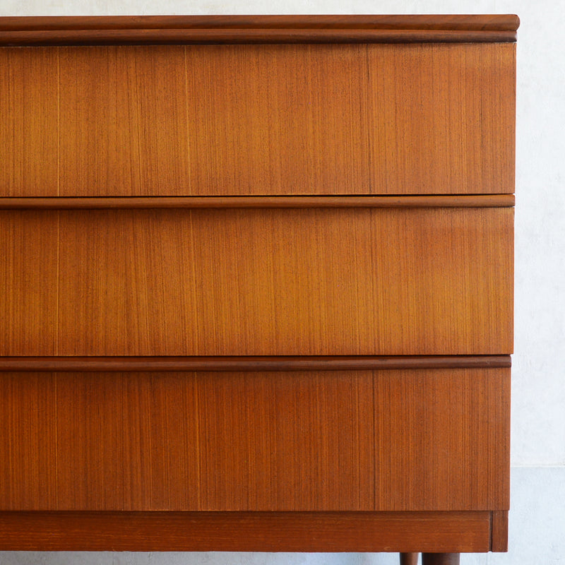 60s イギリス ヴィンテージ チェスト11 (3段）