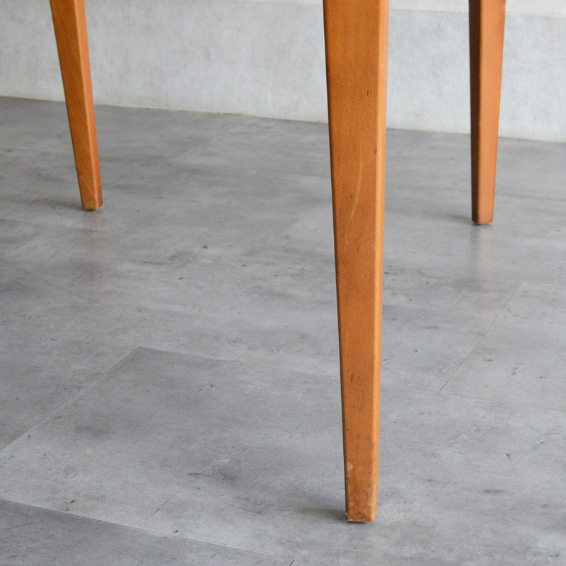 ミッドセンチュリー ヴィンテージ　ゲートレッグ ダイニングテーブル04 (ヘキサゴン/天板剝離再塗装済）