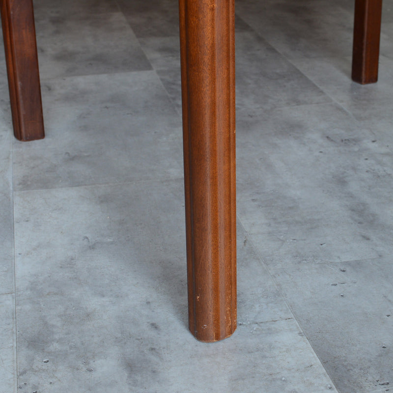 N様見学予約商品 G-PLAN ジープラン エクステンション ラウンドテーブル 87 (天板剥離再塗装）