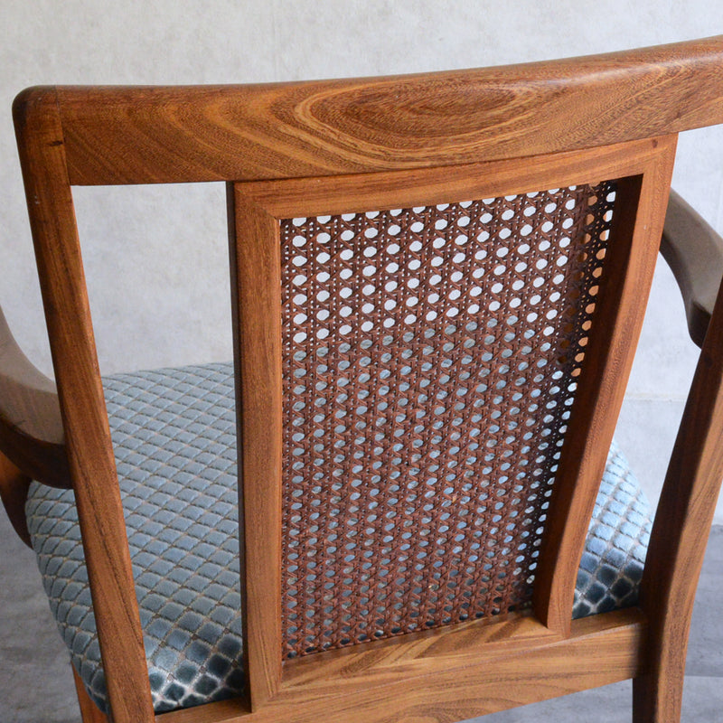 G-PLAN ジープラン　ラタンバック アームチェア 03（張替済）