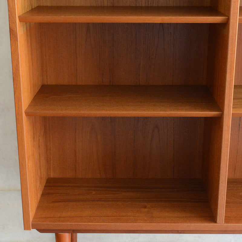 デンマーク Poul Hundevad チーク 4段 ブックシェルフ 6-40