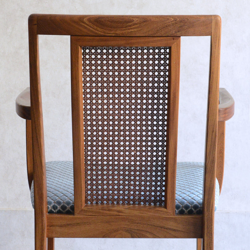 G-PLAN ジープラン　ラタンバック アームチェア 03（張替済）