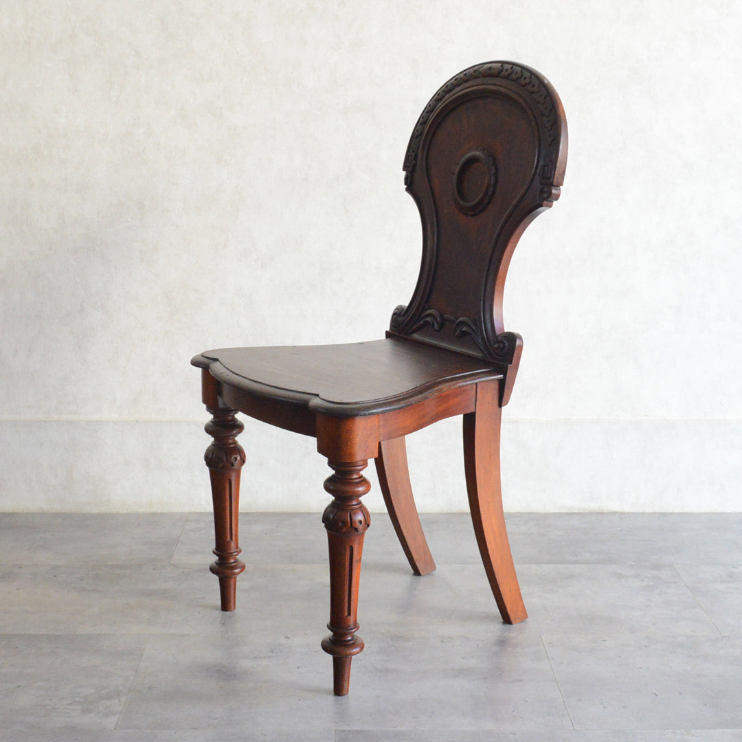 リージェンシー様式 ホールチェア一（玄関用椅子）８