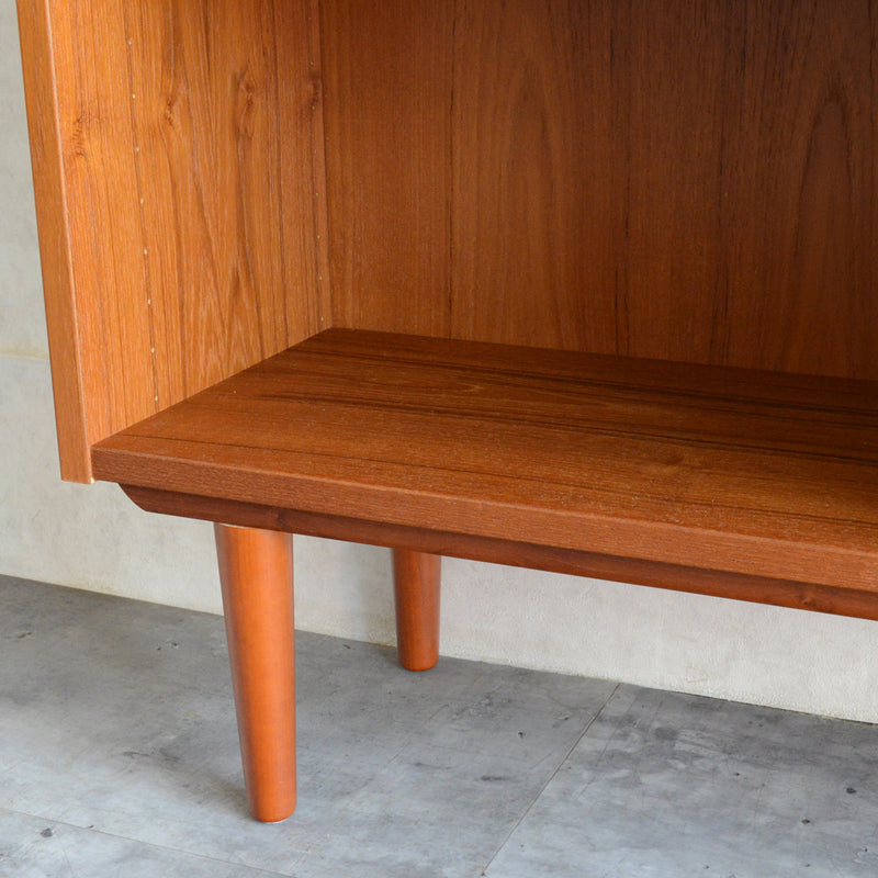 デンマーク Poul Hundevad チーク 4段 ブックシェルフ 6-40