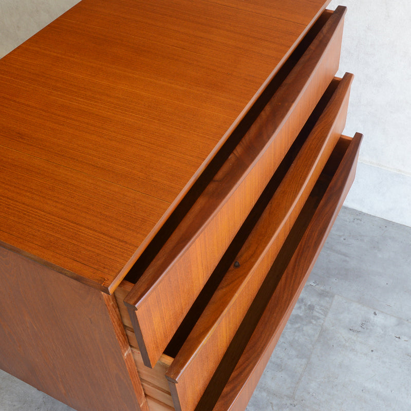 60s イギリス ヴィンテージ チェスト11 (3段）