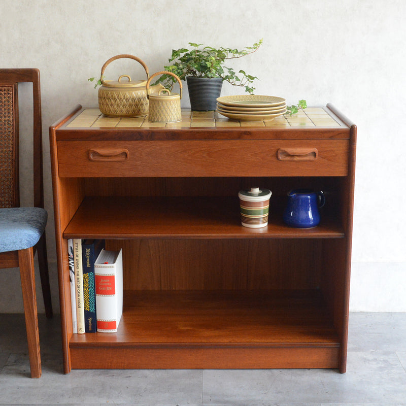 Y様見学予約商品　G-PLAN ジープラン タイルトップ シェルフ50