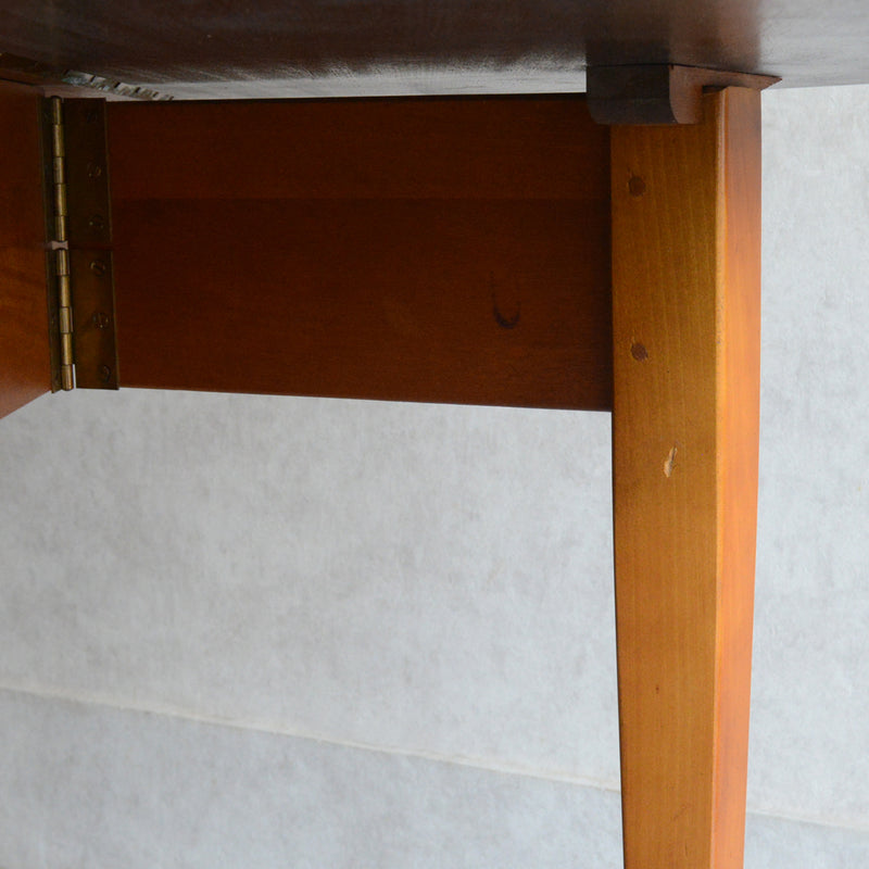 ミッドセンチュリー ヴィンテージ　ゲートレッグ ダイニングテーブル04 (ヘキサゴン/天板剝離再塗装済）