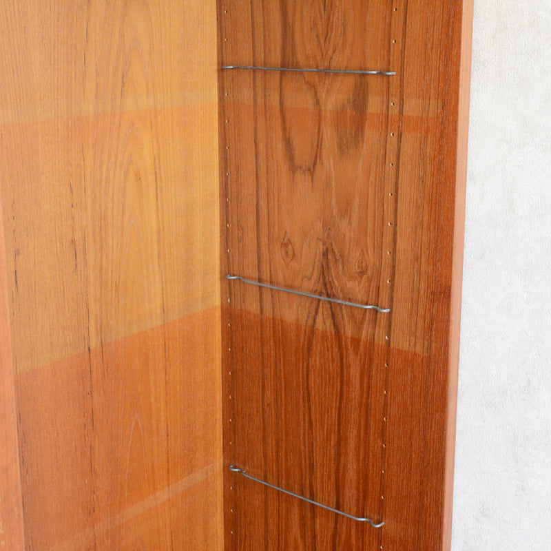 デンマーク Poul Hundevad チーク 4段 ブックシェルフ 6-40