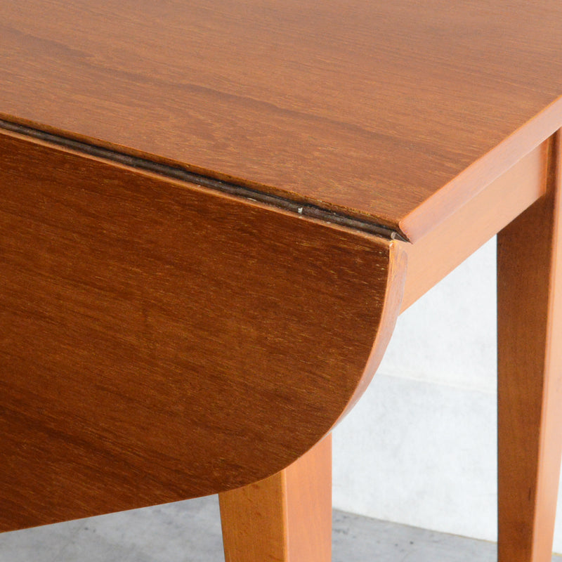 ミッドセンチュリー ヴィンテージ　ゲートレッグ ダイニングテーブル04 (ヘキサゴン/天板剝離再塗装済）