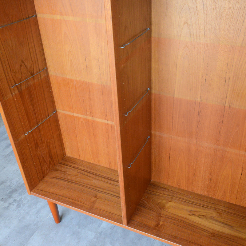 デンマーク Poul Hundevad チーク 4段 ブックシェルフ 6-40