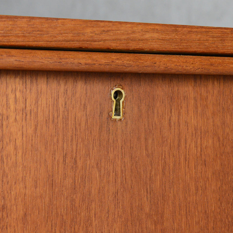 デンマークヴィンテージ  チーク４段チェスト D-6