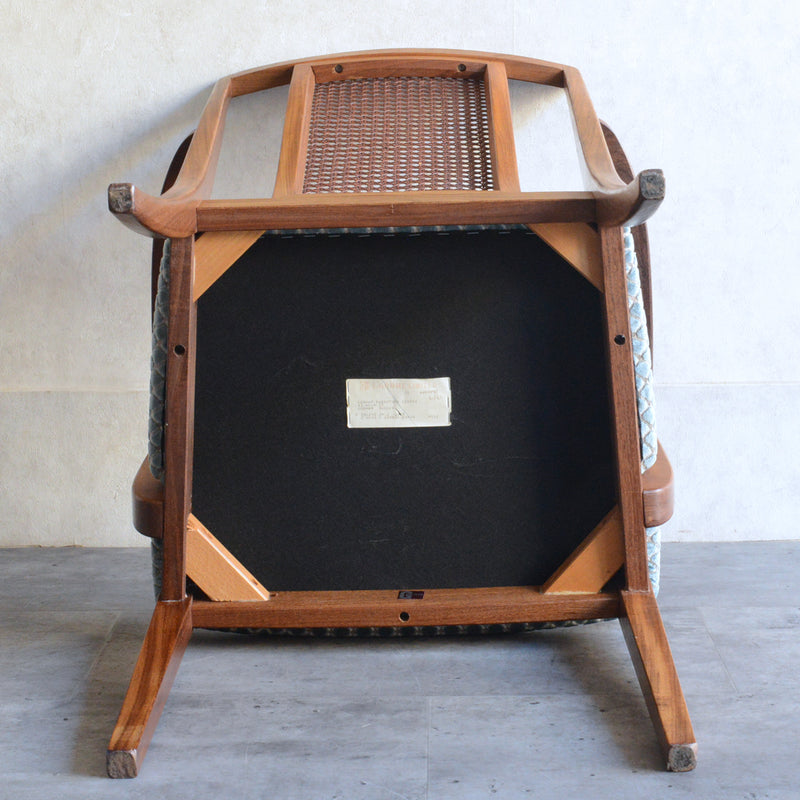 G-PLAN ジープラン　ラタンバック アームチェア 03（張替済）