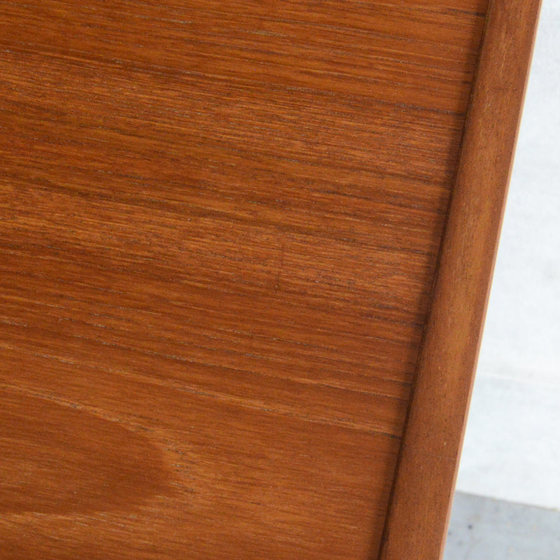 デンマークヴィンテージ  チーク４段チェスト D-6