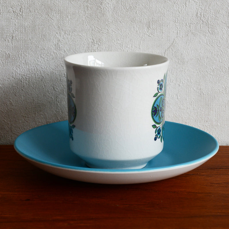 イギリスヴィンテージ  J＆G MEAKIN　＜IMPACT＞　カップ＆ソーサ