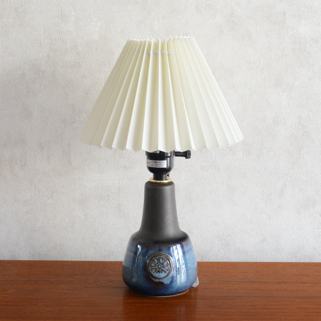 デンマーク Soholm ヴィンテージ テーブルランプ ブルー8-73