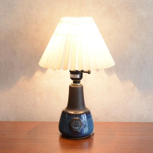 デンマーク Soholm ヴィンテージ テーブルランプ ブルー8-73