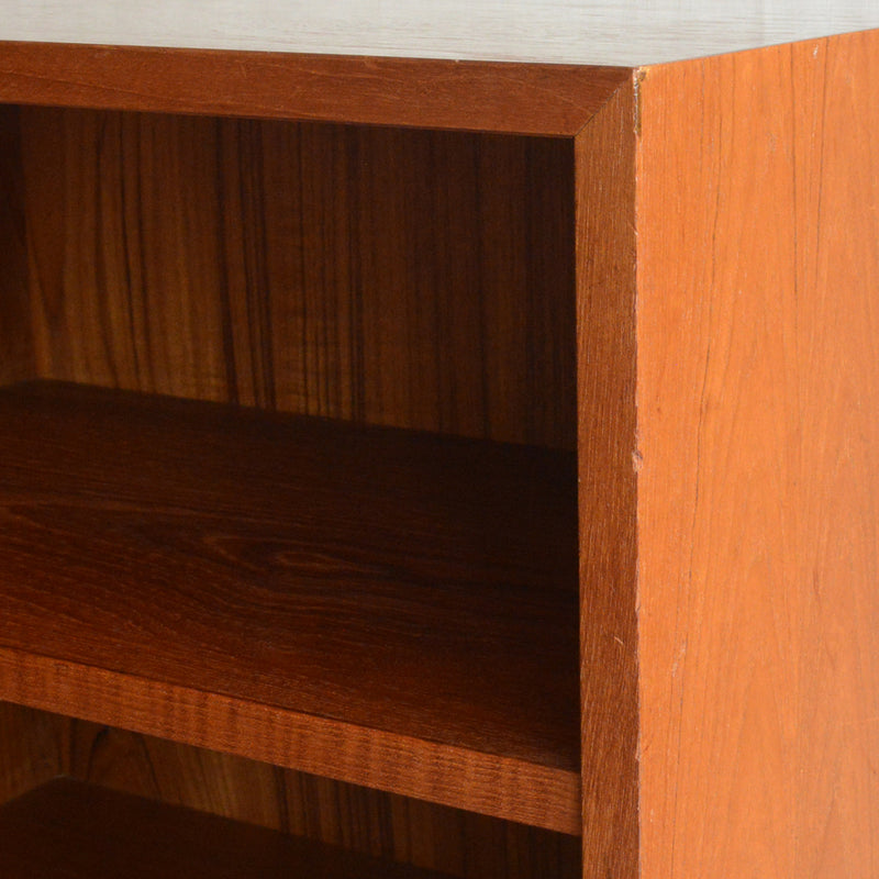 デンマーク ヴィンテージ　チークオープンシェルフ 02 (アイアンレッグ)