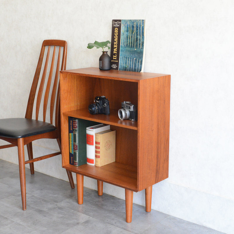 デンマーク ヴィンテージ　チーク ブックシェルフ　6-28