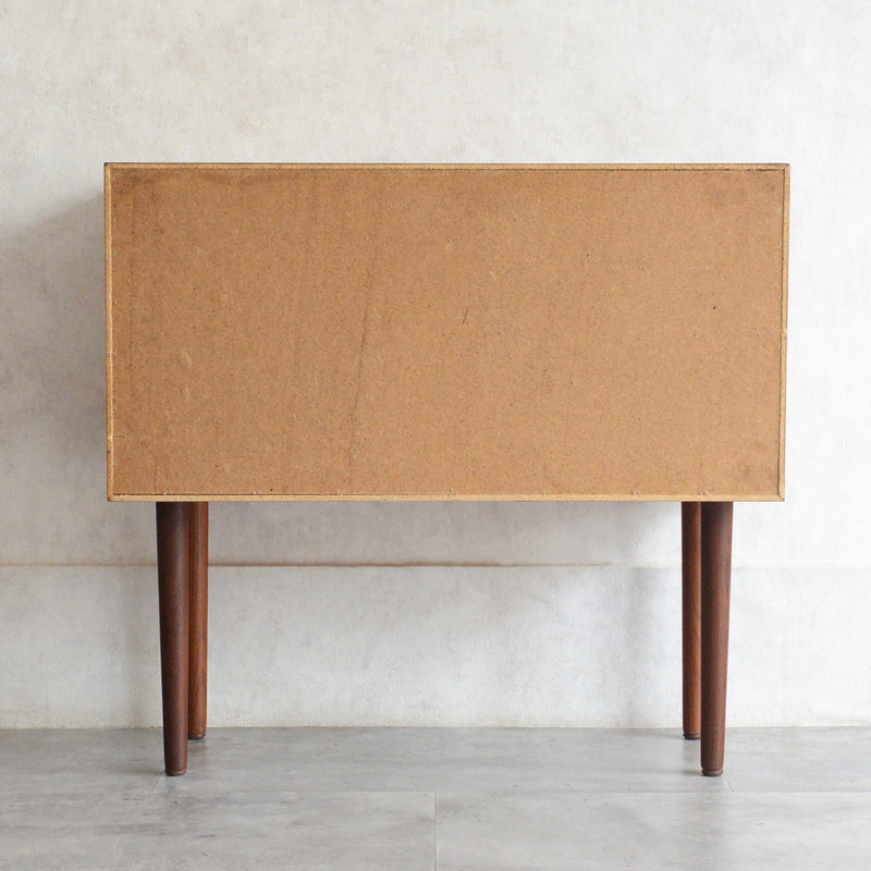 デンマークヴィンテージ  チーク３段2列スモールチェスト D-5