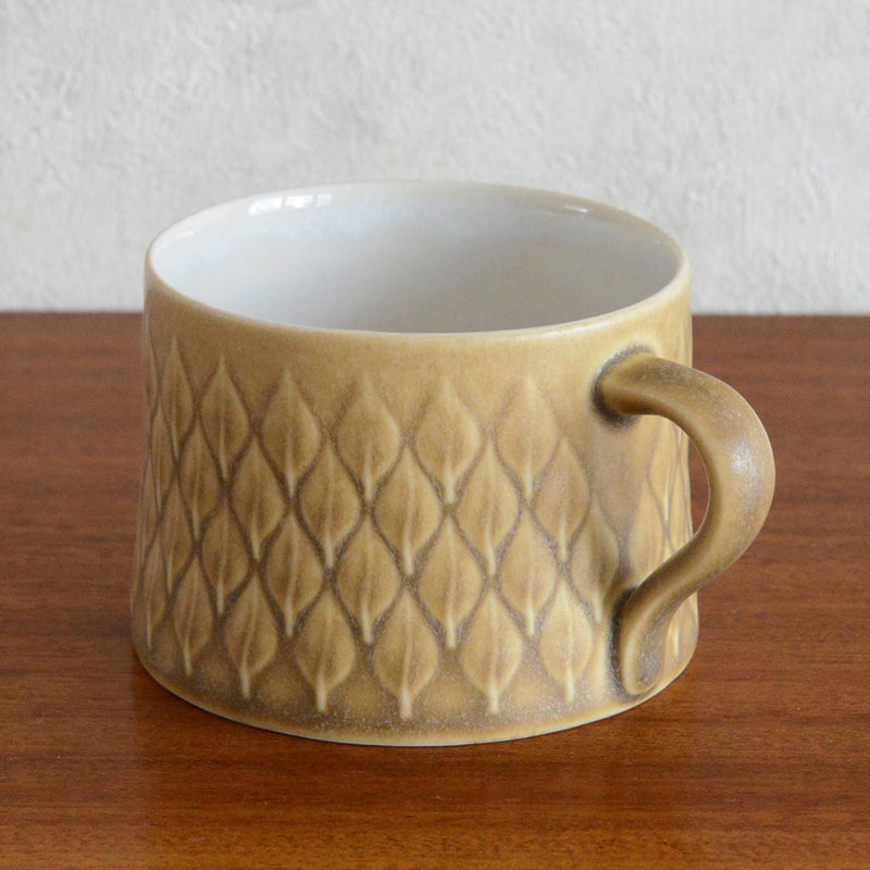 クイストゴー レリーフ　カップ＆ソーサー＆ケーキプレート   Jens.H.Quistgaard  トリオ px-20