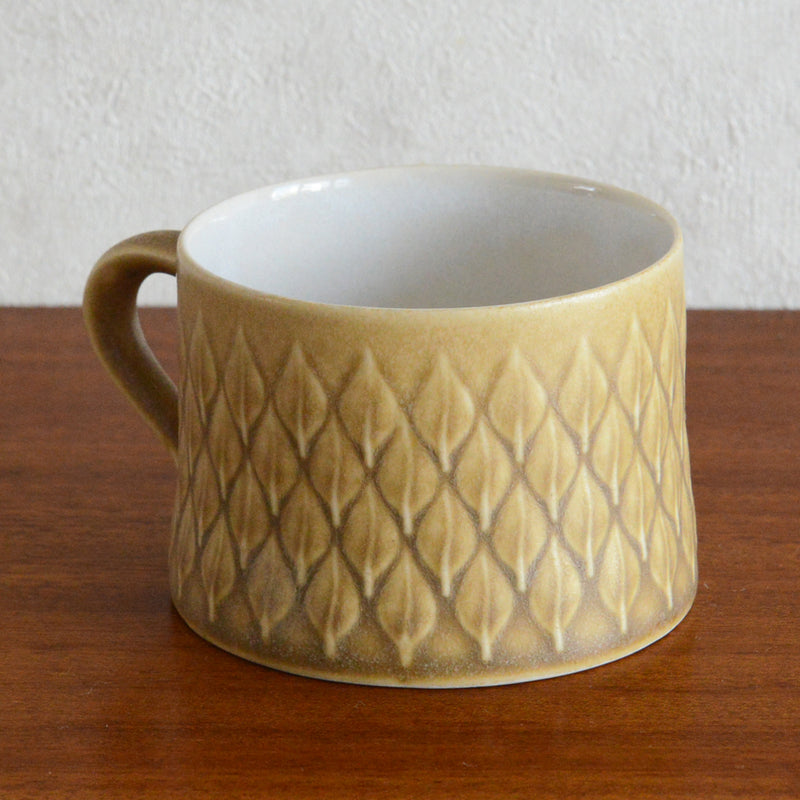 クイストゴー レリーフ　カップ＆ソーサー＆ケーキプレート   Jens.H.Quistgaard  トリオ px-20