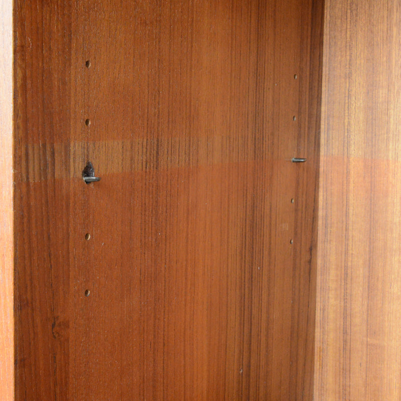 デンマーク ヴィンテージ　チークオープンシェルフ 02 (アイアンレッグ)