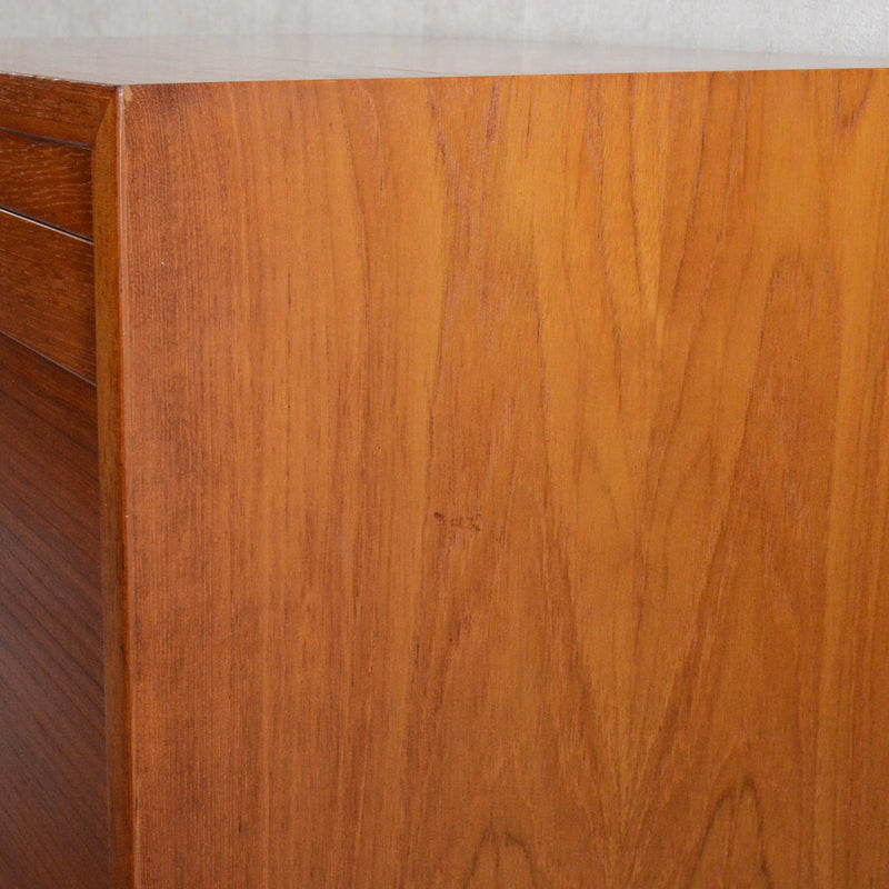 O様お取置品デンマークヴィンテージ  ロールアップ ファイルキャビネット6-38(鍵付）