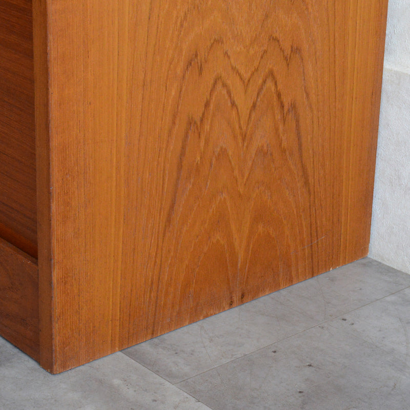 O様お取置品デンマークヴィンテージ  ロールアップ ファイルキャビネット6-38(鍵付）