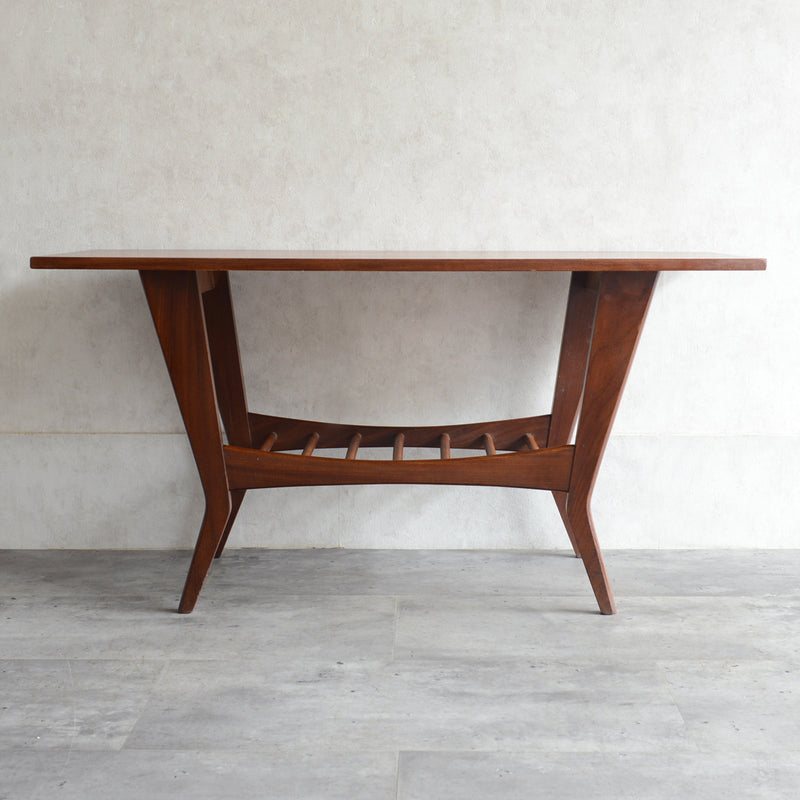 60S センターテーブル/ ローテーブル28 (天板剥離再塗装済）