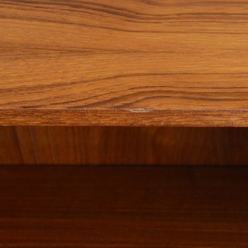 デンマーク ヴィンテージ　チーク ブックシェルフ　6-28