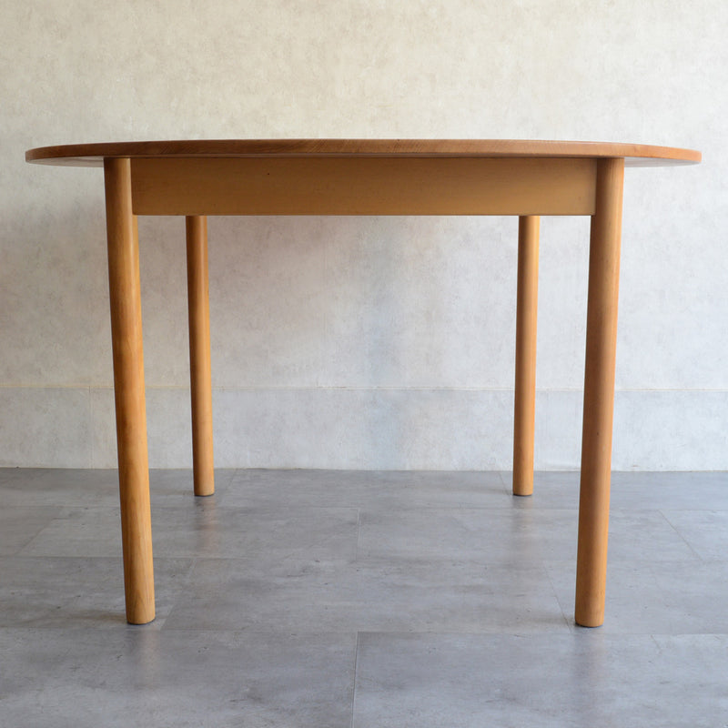 Ｔ様予約商品　ERCOL アーコール ラウンドテーブル 02（天板剥離再塗装済)