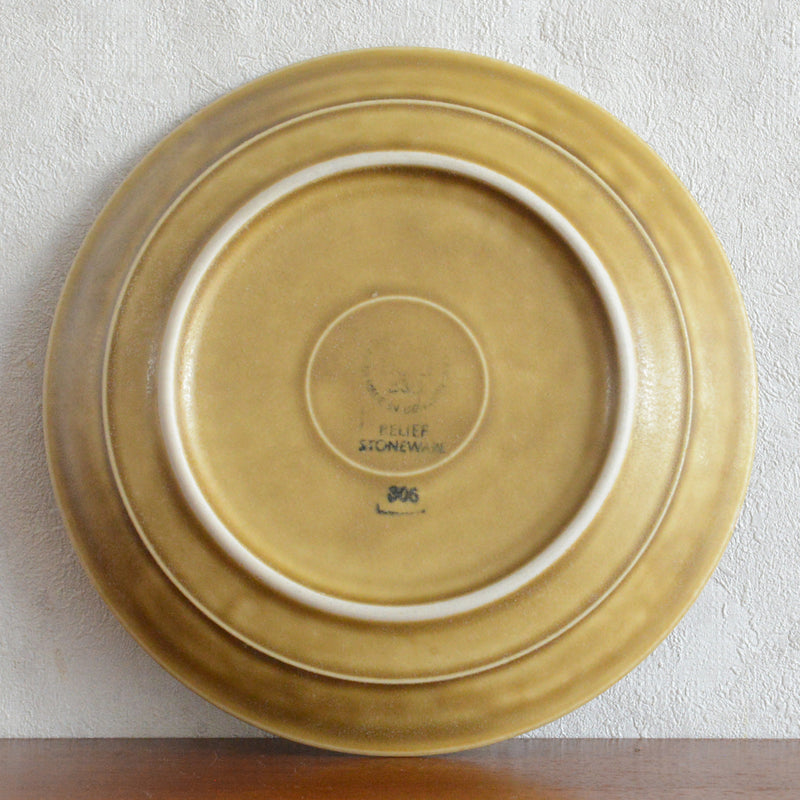 クイストゴー レリーフ　カップ＆ソーサー＆ケーキプレート   Jens.H.Quistgaard  トリオ px-20